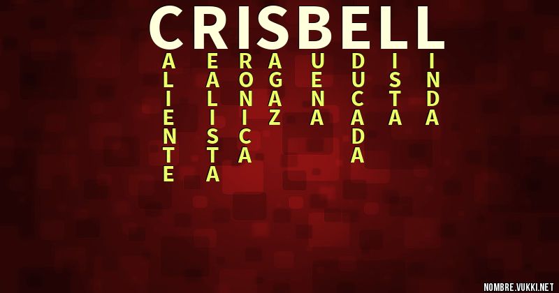 Acróstico crisbell