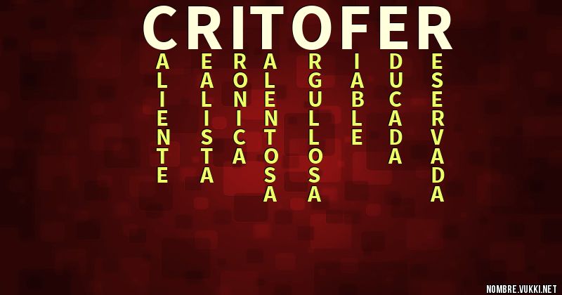 Acróstico critofer