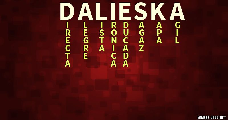 Acróstico dalieska