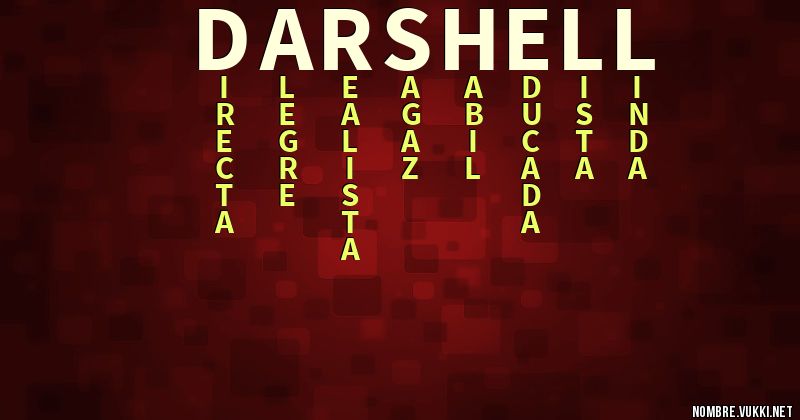 Acróstico darshell