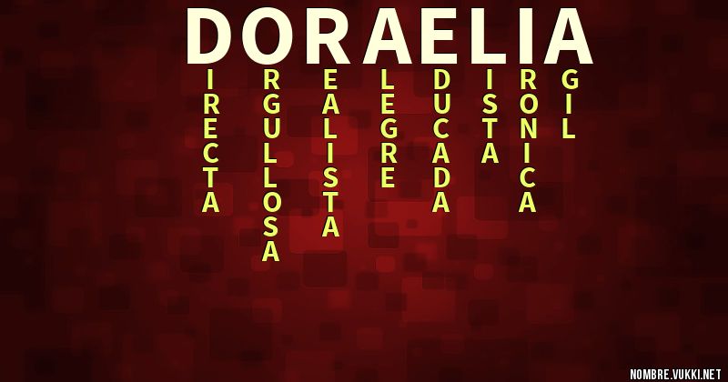 Acróstico dora elia