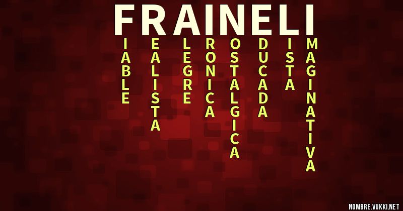 Acróstico fraineli