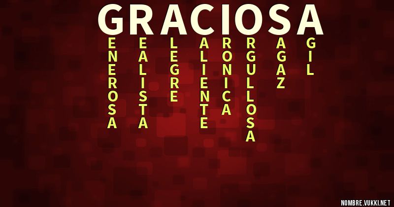 Qué significa graciosa