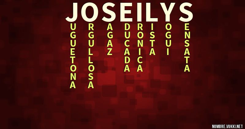 Acróstico joseilys