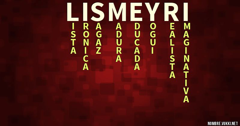 Acróstico lismeyri