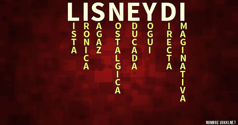 Acróstico lisneydi