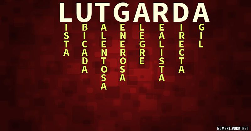 Acróstico lutgarda