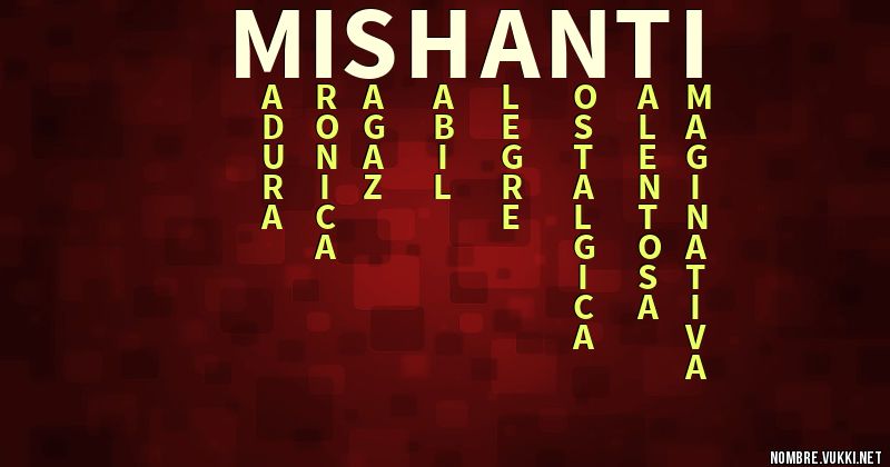 Acróstico mishanti