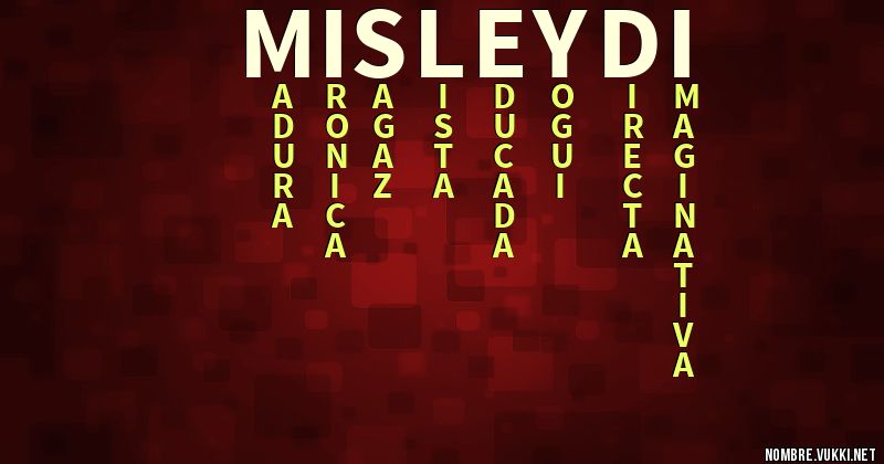 Acróstico misleydi