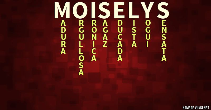 Acróstico moiselys