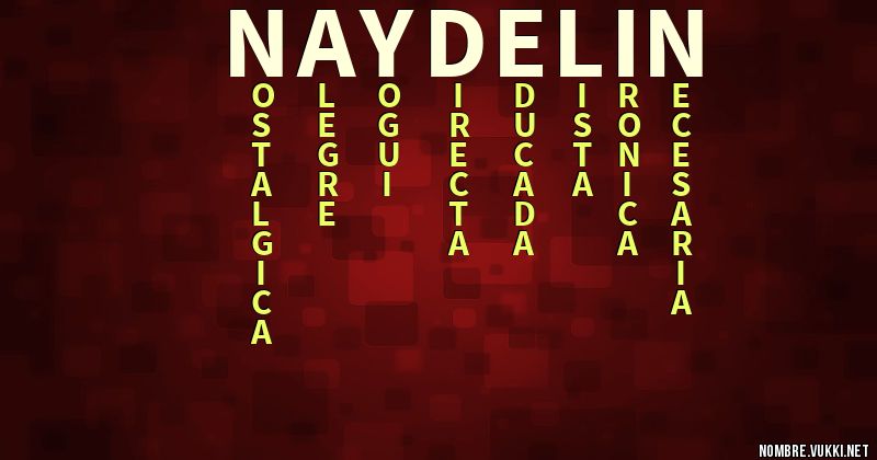 Acróstico naydelin