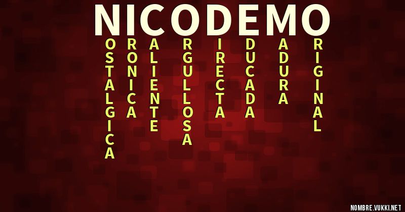 Acróstico nicodemo