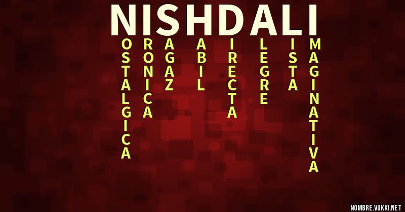 Acróstico nishdali