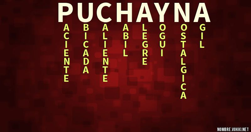 Acróstico puchayna