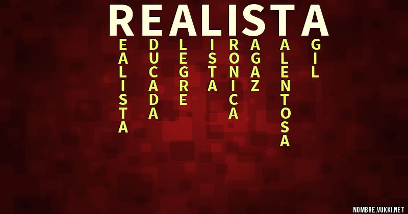 Acróstico realista