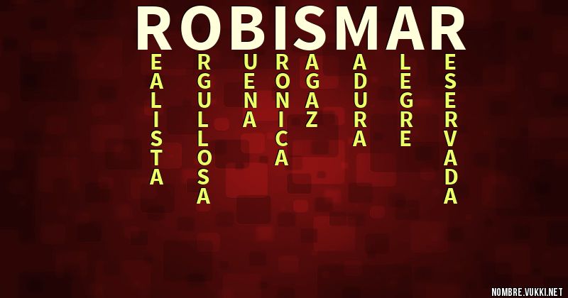 Acróstico robismar