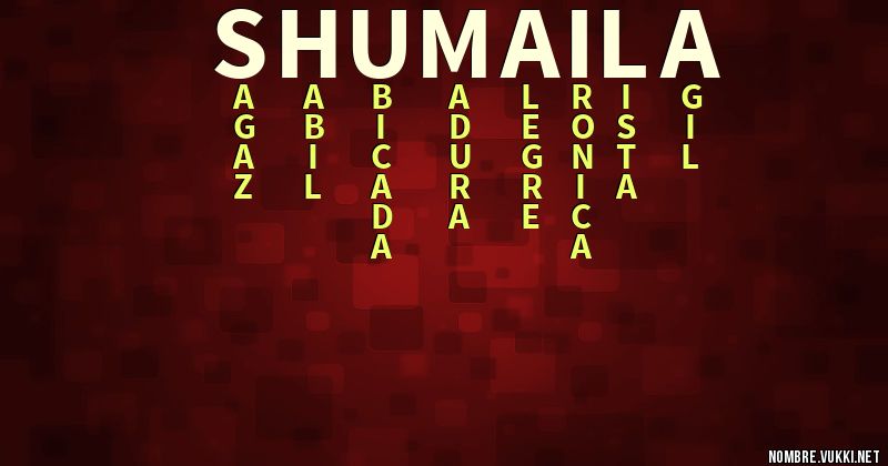Acróstico shumaila