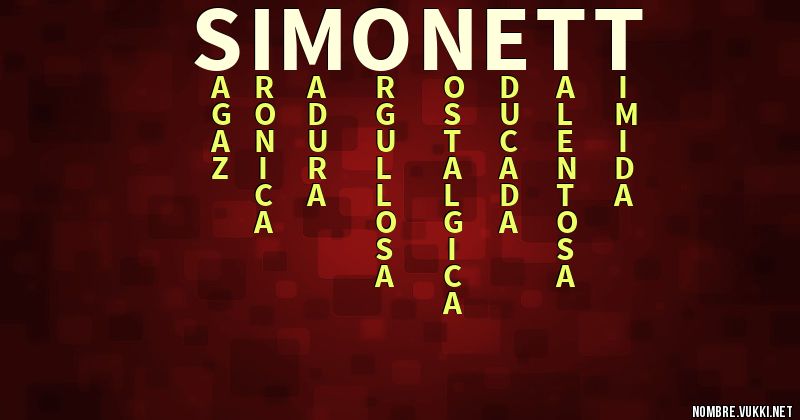 Acróstico simonett
