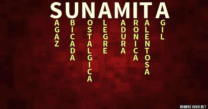 Acróstico sunamita
