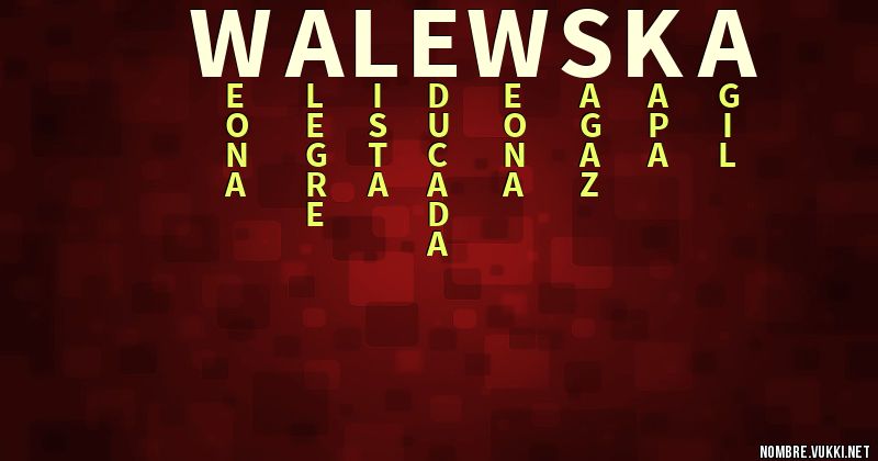 Acróstico walewska