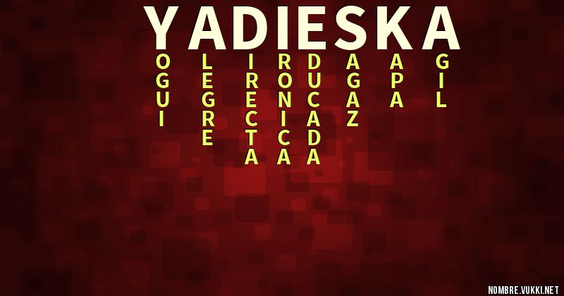 Acróstico yadieska