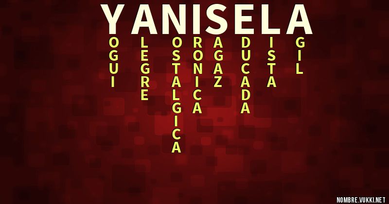 Acróstico yanisela