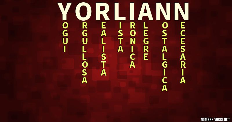 Acróstico yorliann