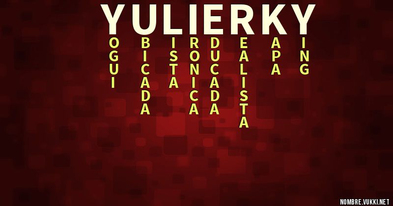 Acróstico yulierky