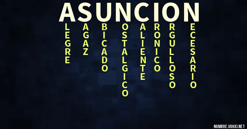 Acróstico asuncion