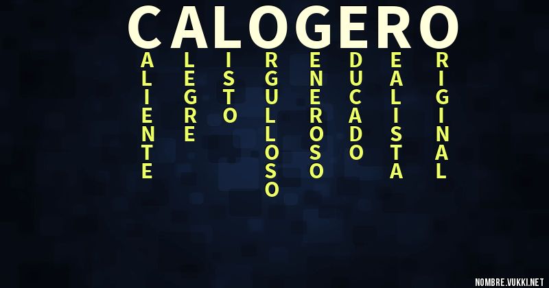 Acróstico calogero