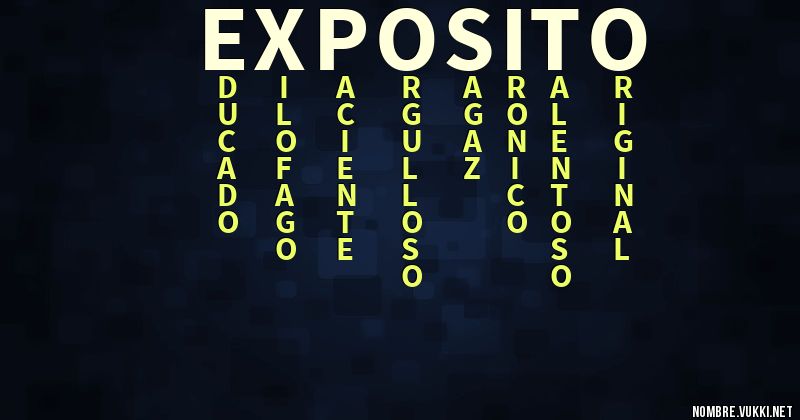 Acróstico exposito