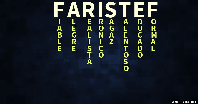 Acróstico faristef