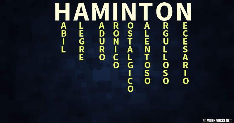 Acróstico haminton