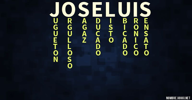 Acróstico josÉ luis