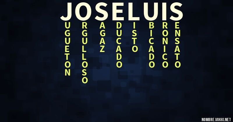 Acróstico joséluis