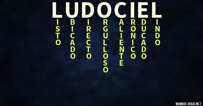 Acróstico ludociel