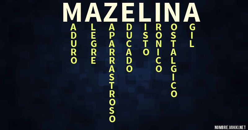 Acróstico mazelina