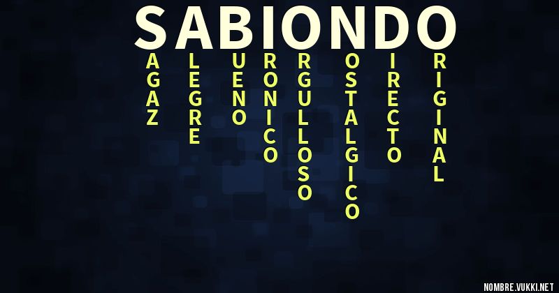 Acróstico sabiondo