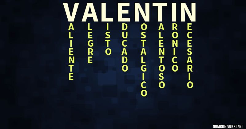 Acróstico valentín