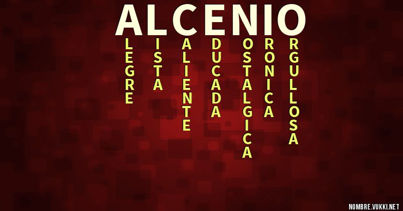 Acróstico alcenio