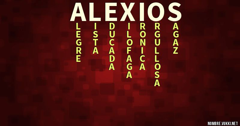 Acróstico alexios