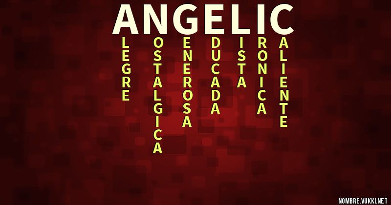 Acróstico angelic