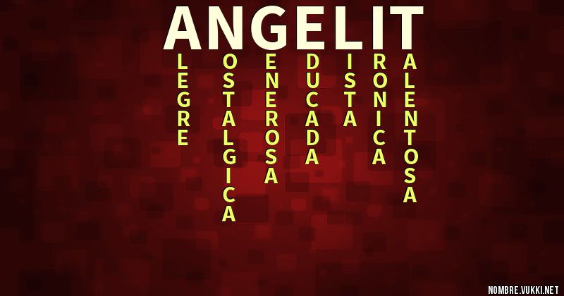 Acróstico angelit