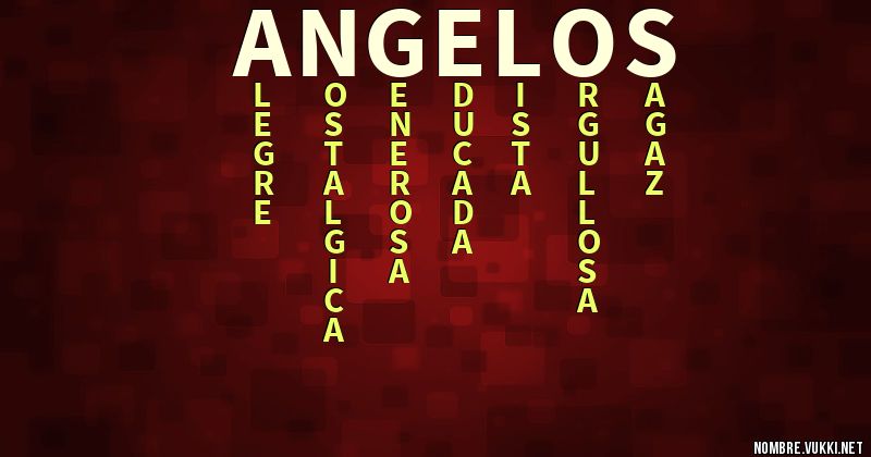 Acróstico angelos