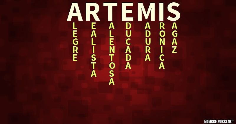 Acróstico artemis