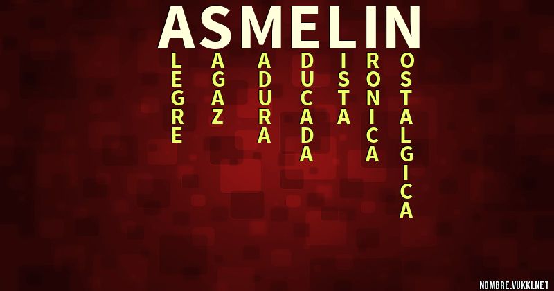 Acróstico asmelin