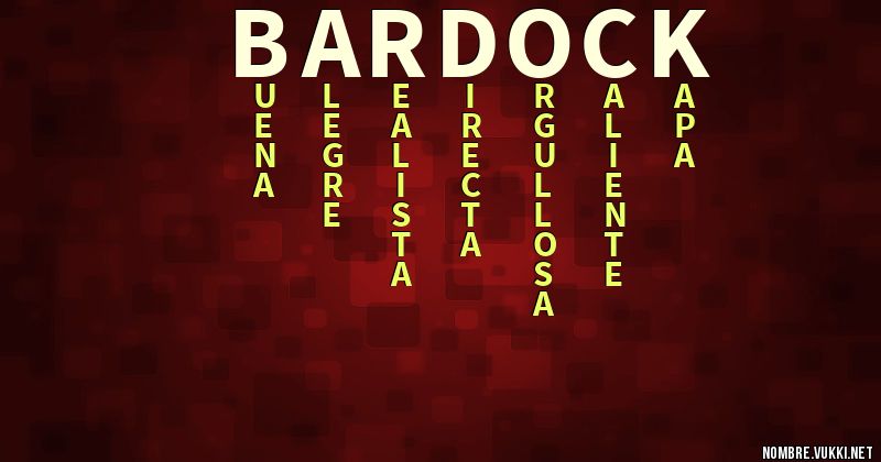 Acróstico bardock