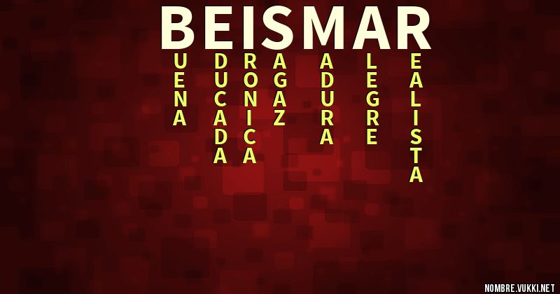 Acróstico beismar