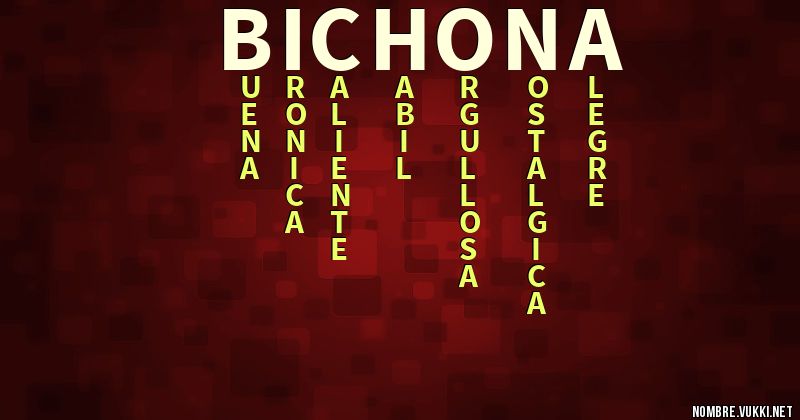 Acróstico bichona