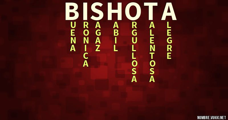 Acróstico bishota